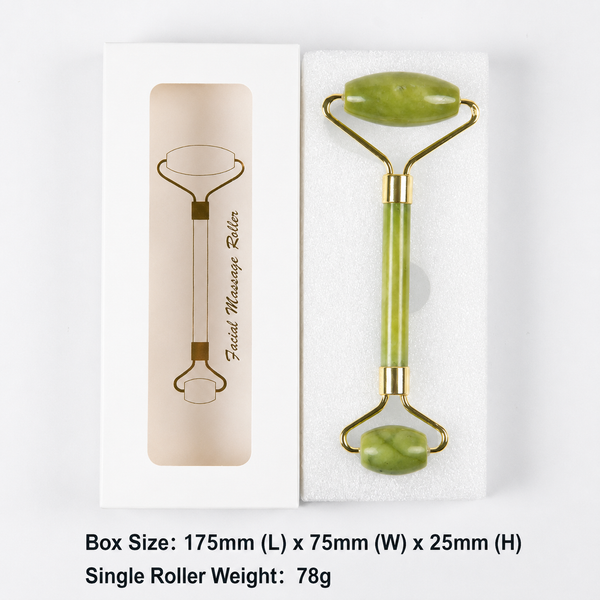 Natural Xiuyu Jade Facial Massage Roller