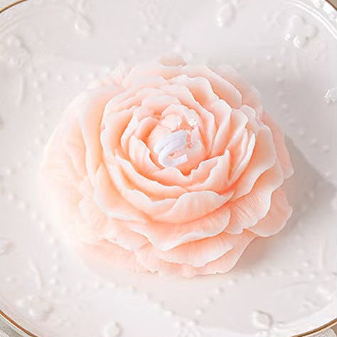Flower-Shaped Scented Candle