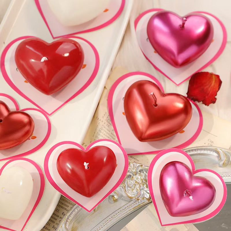 Heart-Shaped Scented Candle