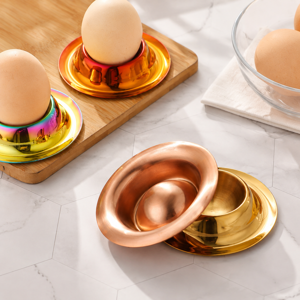 Stainless Steel Egg Cup – Modern Egg Holder for Kitchen & Dining