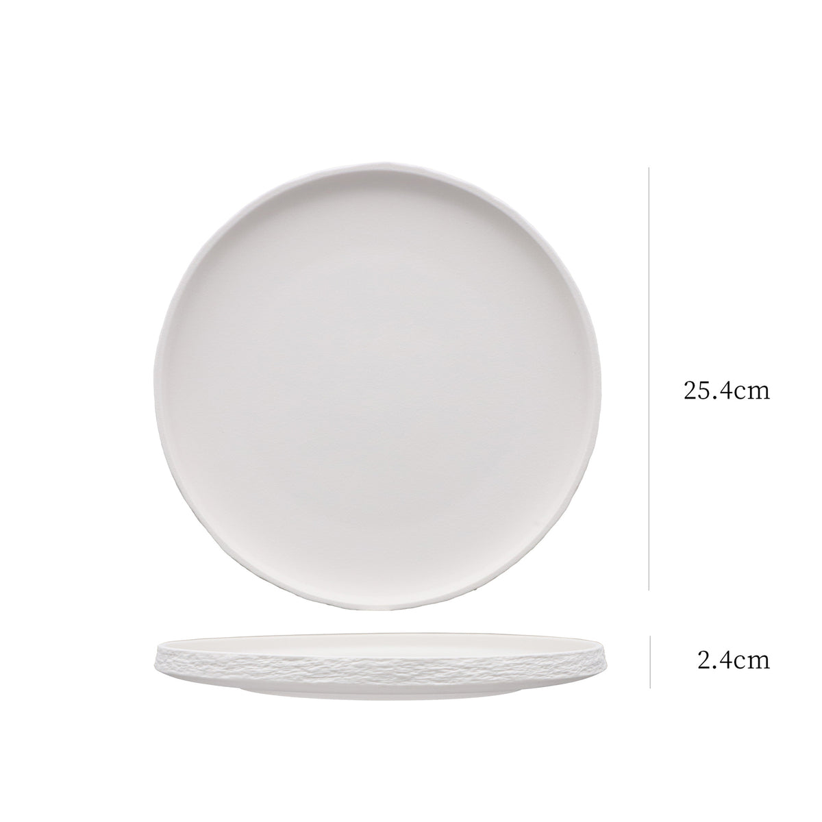 Stone Texture Ceramic Dinnerware Set – Luxury Bowls & Plates Collection