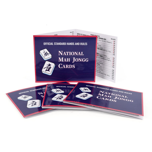 PVC Mahjong Game Cards Set – Colorful Washi Style Cards with Fun Sayings & Wave Edge Design for Couples Game