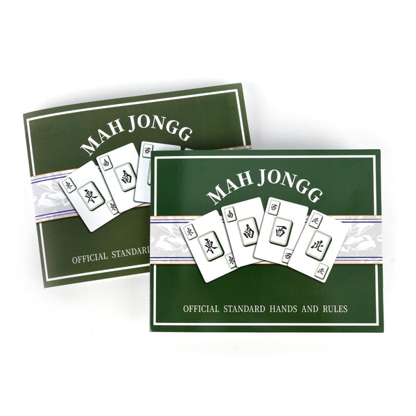 PVC Mahjong Game Cards Set – Colorful Washi Style Cards with Fun Sayings & Wave Edge Design for Couples Game