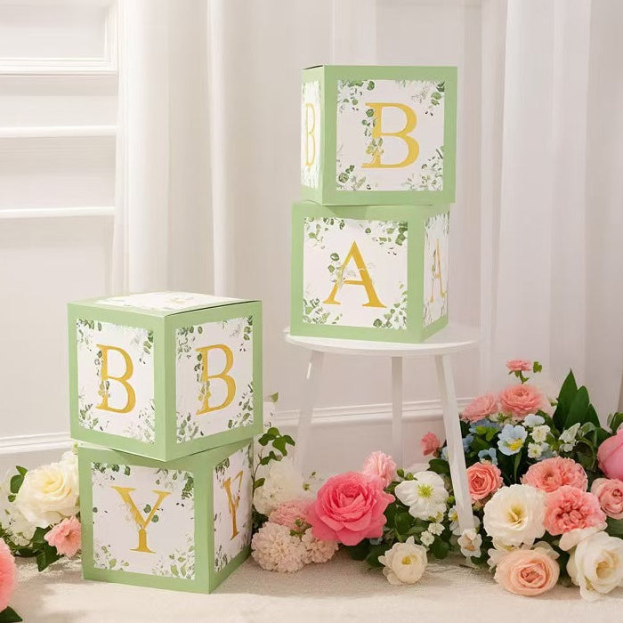 Baby Balloon Box Party Decoration Baby Shower Display Box