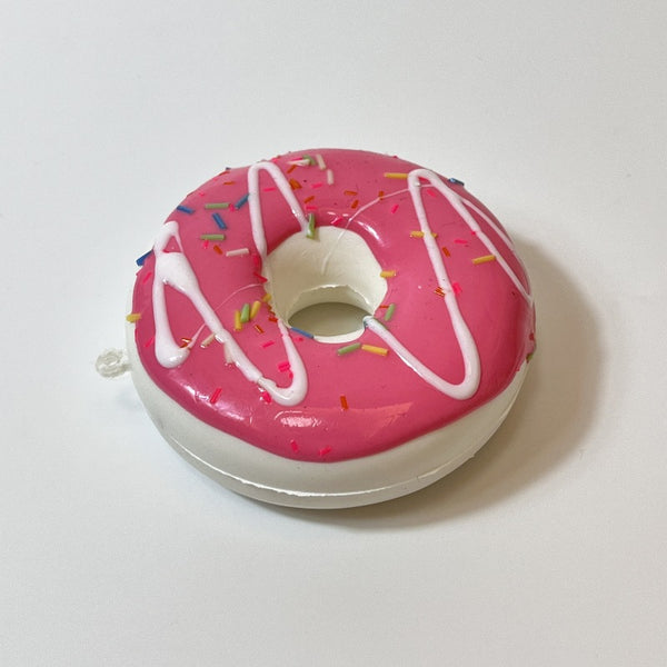 8cm Donut Bread Squishy Toy – Slow Rising PU Stress Relief Keychain & Decor