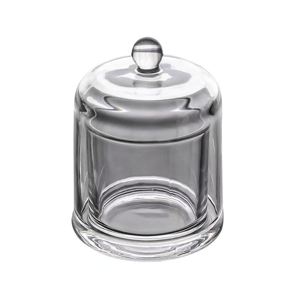 Glass Cloche Cover Candle Display Dome Windproof Cover