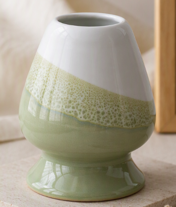 Japanese Chasen Stand – Matcha Whisk Holder Ceramic Tea Ceremony Accessory