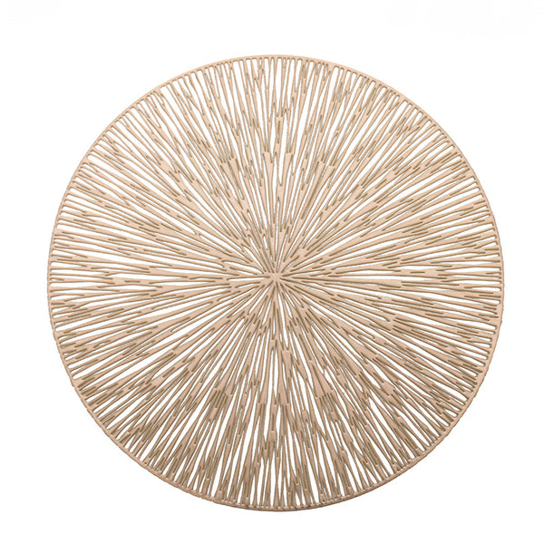 European Hollow Out Placemat – Round Ins Heat Resistant Table Mat