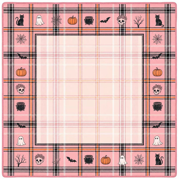 Halloween Mahjong Mat – American Style Game Table Pad with Non Slip, Noise Reducing & Custom Design Options