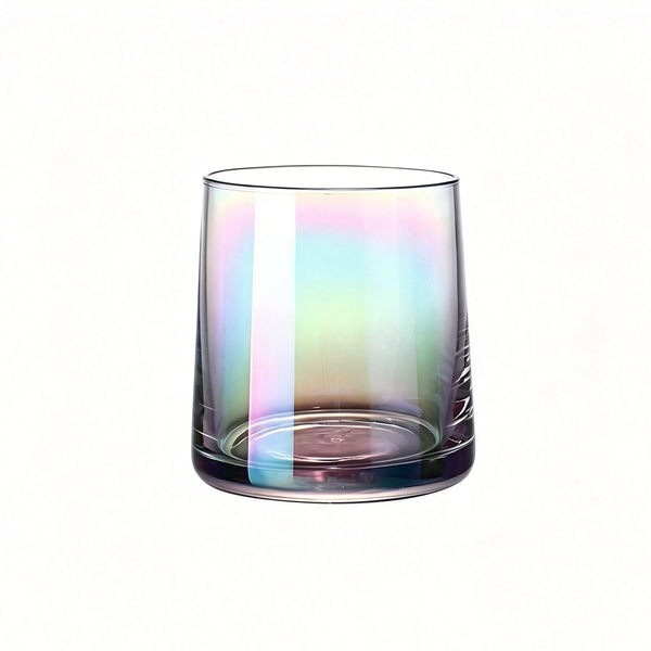 Minimalist Clear Glass Cup – Crystal Style Tumbler for Hotel, Home & Bathroom Use