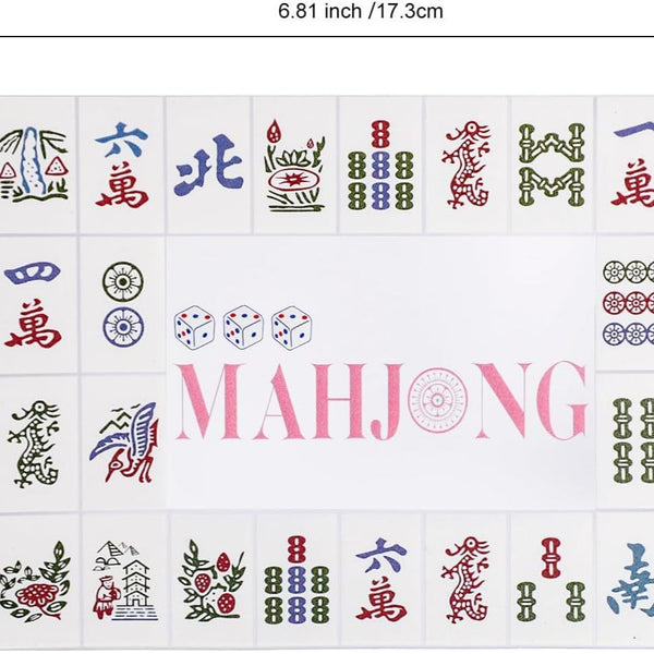 Mahjong Card Reader & Shuffler – Portable Mahjong Accessory Tool for Game Night & Entertainment