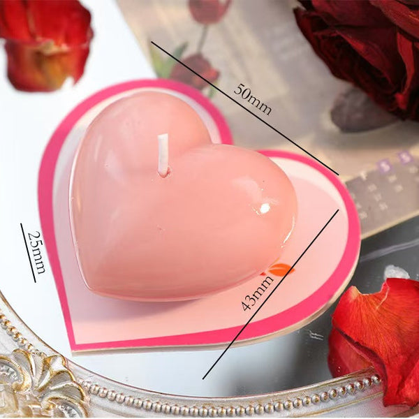 Mini Heart-Shaped Scented Candle – Favor Candle