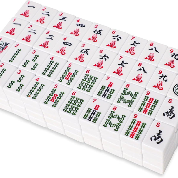 American Mahjong Set, Premium Melamine Tiles for Tabletop Gaming