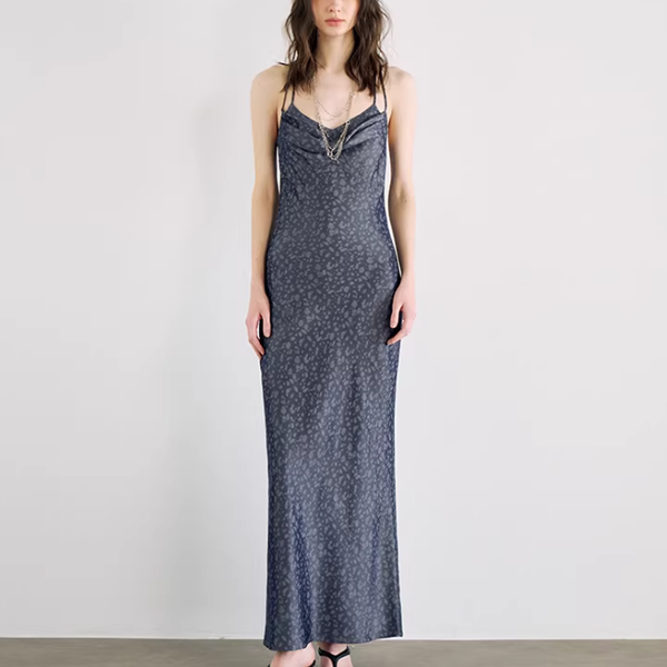 Wild Drift Backless Maxi Dress