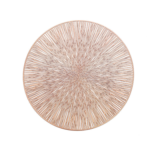 European Hollow Out Placemat – Round Ins Heat Resistant Table Mat
