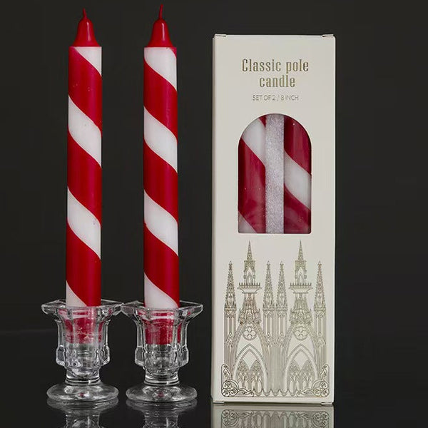 Twisted Tapered Candle – Set of 2
