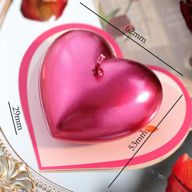 Heart-Shaped Scented Candle