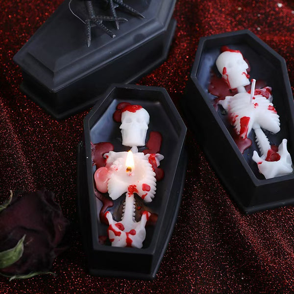 Halloween Skull Cup Scented Candle