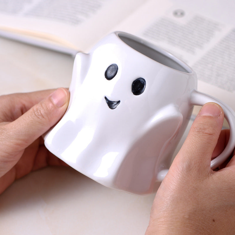 Cute Ceramic Cartoon Mug – Heat Resistant Coffee Cup Gift for Home, Office & Everyday Drinks