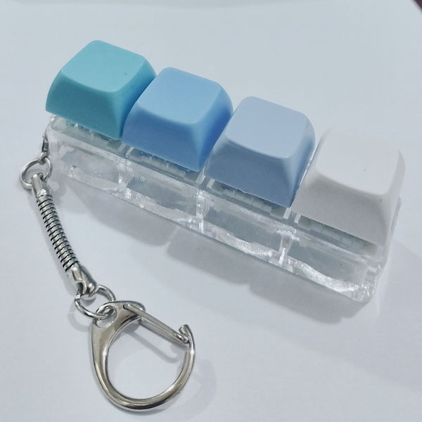 Fidget Keychain Button Squishy Toy – Stress Relief Anti-Anxiety Toy
