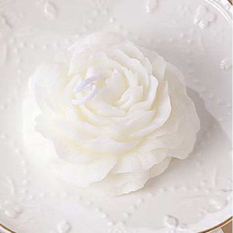 Flower-Shaped Scented Candle