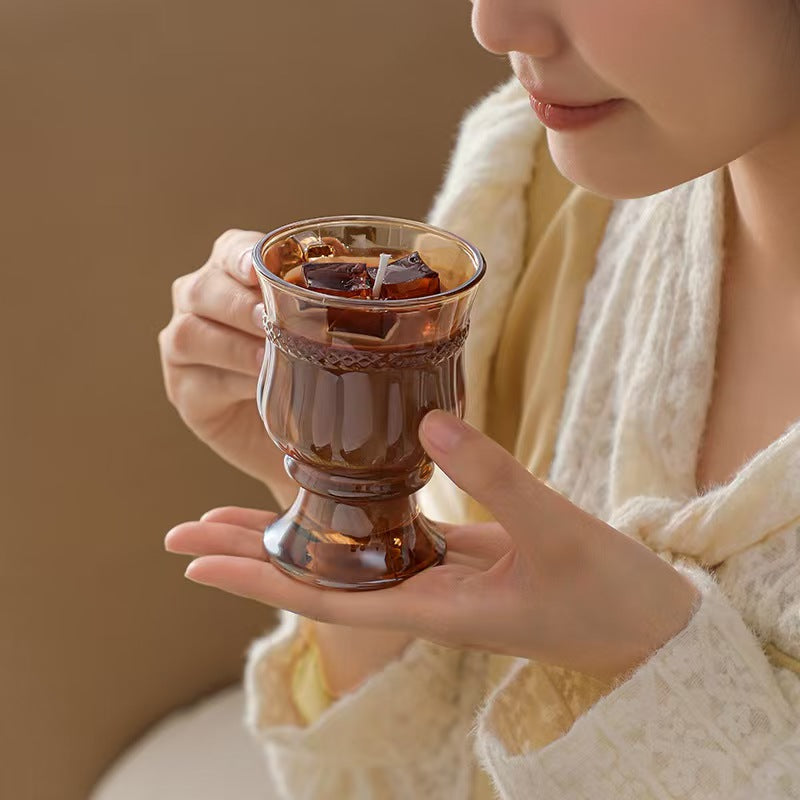 Handcrafted Glass Cup Candle