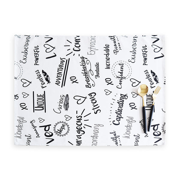 Cotton Napkin, Placemat and Food Styling Table Cloth