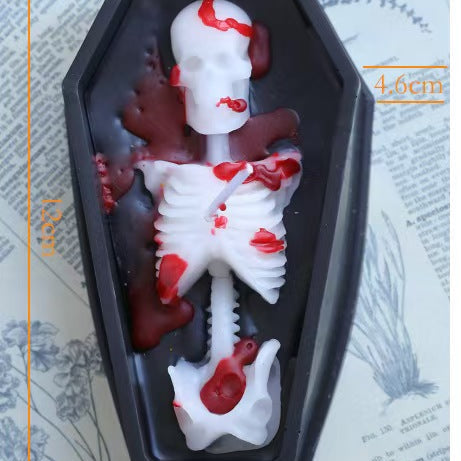 Halloween Skull Cup Scented Candle