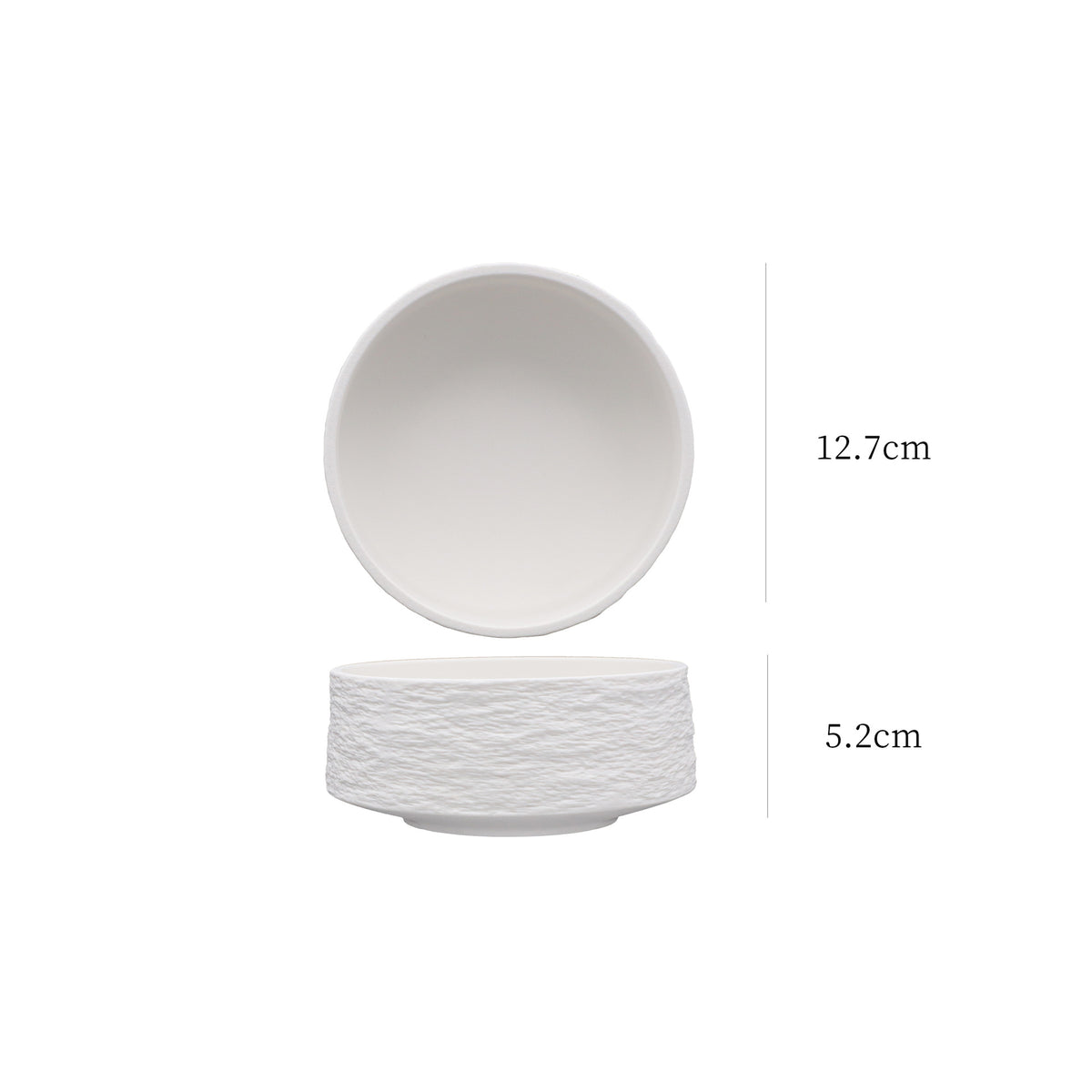 Stone Texture Ceramic Dinnerware Set – Luxury Bowls & Plates Collection