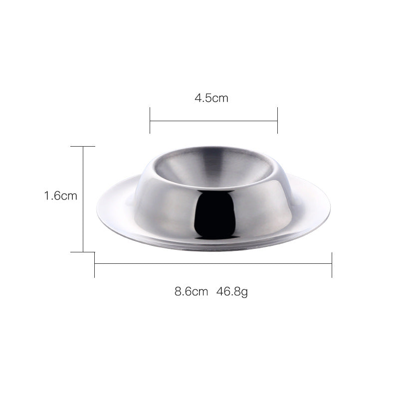 Stainless Steel Egg Cup – Modern Egg Holder for Kitchen & Dining