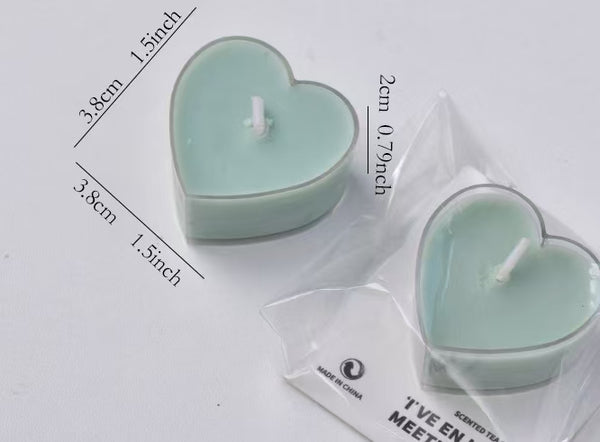 Heart-Shaped Scented Candle
