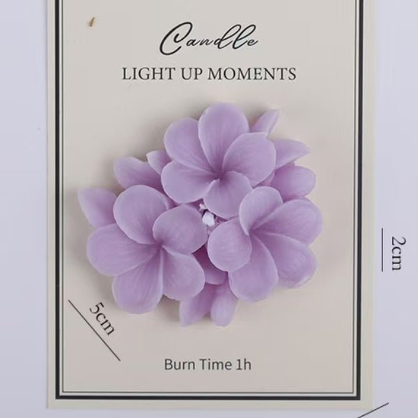 Plumeria Flower Scented Candle, Soy Blend