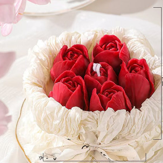 Tulip Bouquet Scented Candle