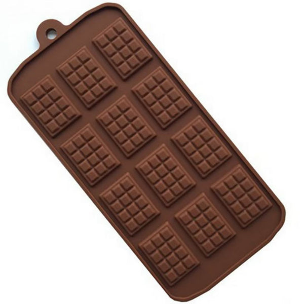 12 Cavity Silicone Chocolate Mold
