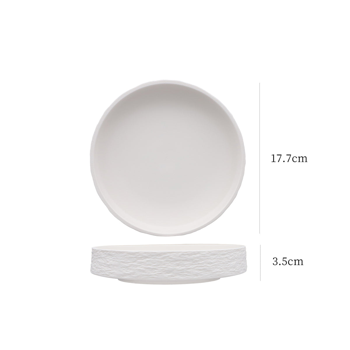 Stone Texture Ceramic Dinnerware Set – Luxury Bowls & Plates Collection