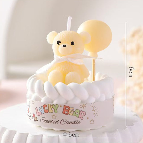 Macaron Bear Soy Wax Candle