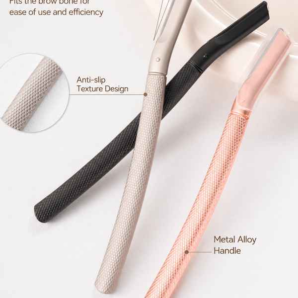Replaceable Blade Metal Eyebrow Razor