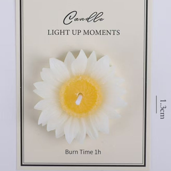 Sunflower Floral Scented Candle, Soy Blend