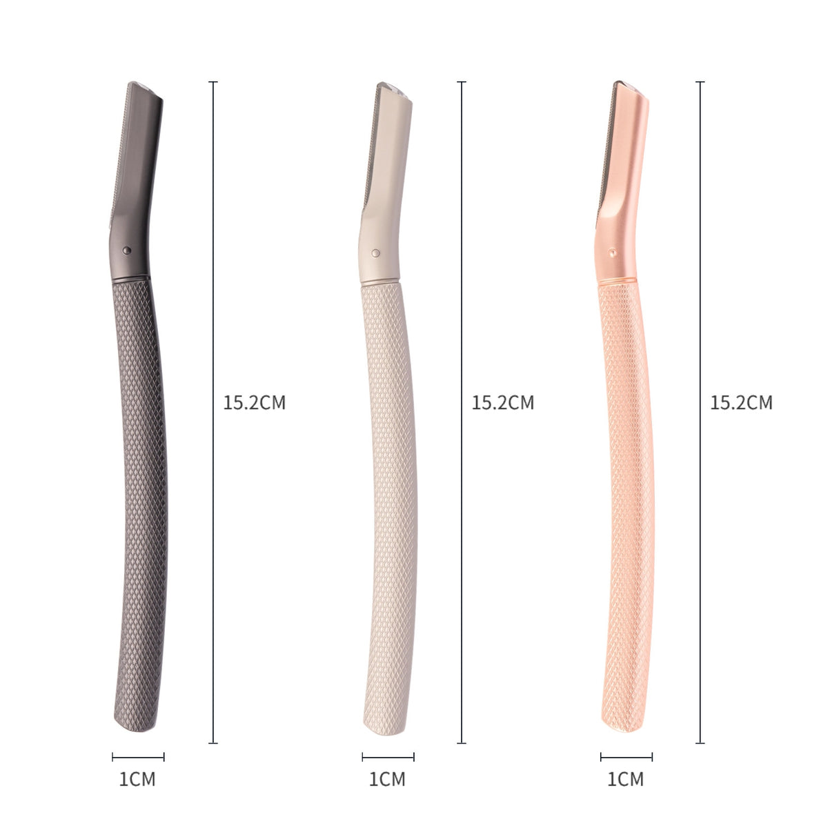 Replaceable Blade Metal Eyebrow Razor