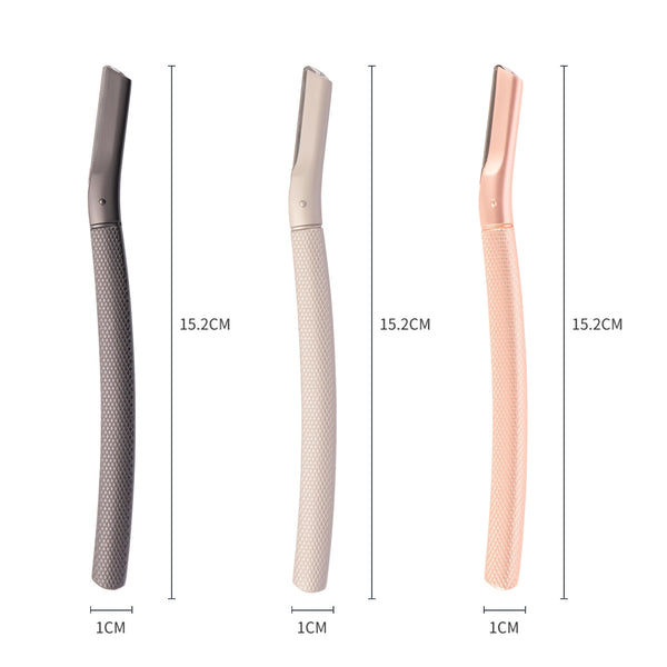 Replaceable Blade Metal Eyebrow Razor