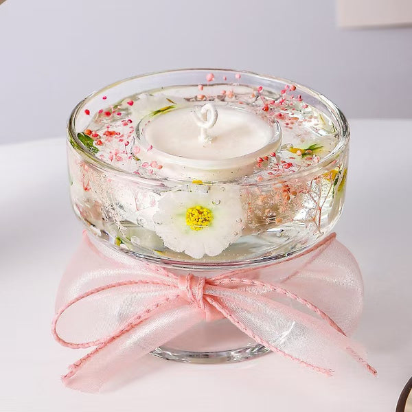 Preserved Flower Scented Candle