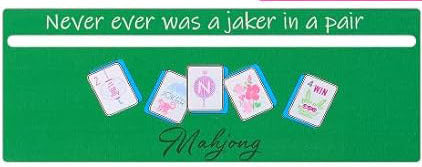 Mahjong Card Reader & Shuffler – Portable Mahjong Accessory Tool for Game Night & Entertainment