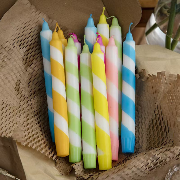 Twisted Tapered Candle – Set of 2
