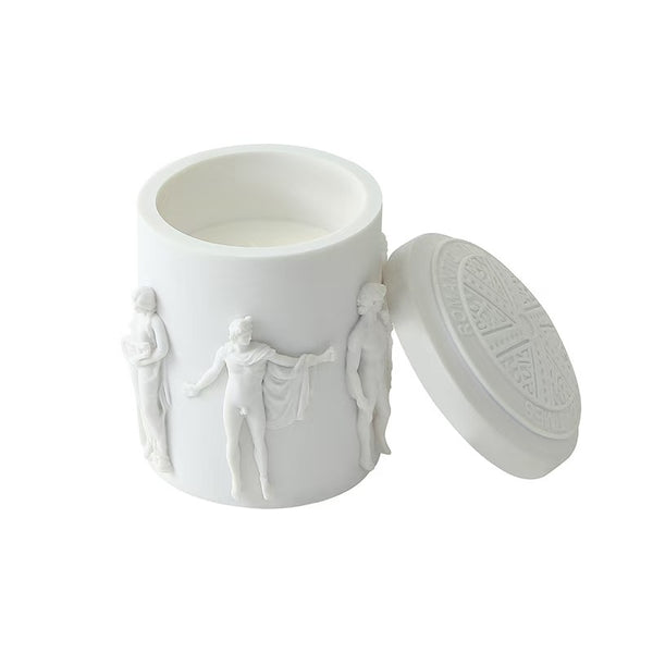 Plaster Cup Soy Candle