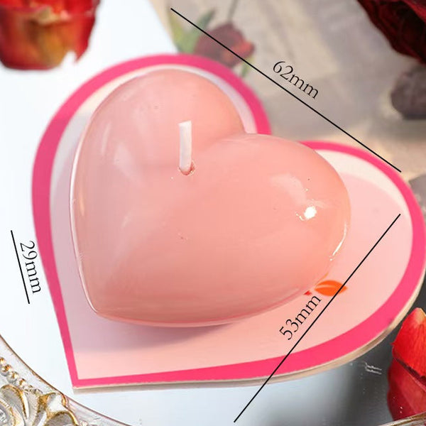 Heart-Shaped Scented Candle