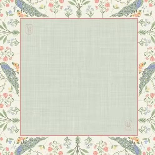 Light Green Leaf Diatom Mud Table Mat – Stain Resistant Wear Resistant Mahjong Game Pad