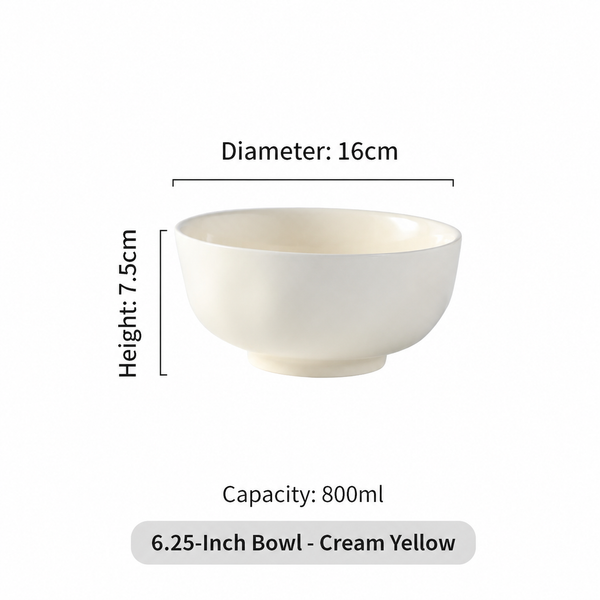 Handcrafted Texture Ceramic Dinnerware Set – Underglaze Bowls & Plates