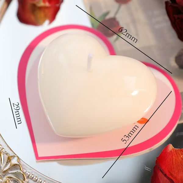 Heart-Shaped Scented Candle