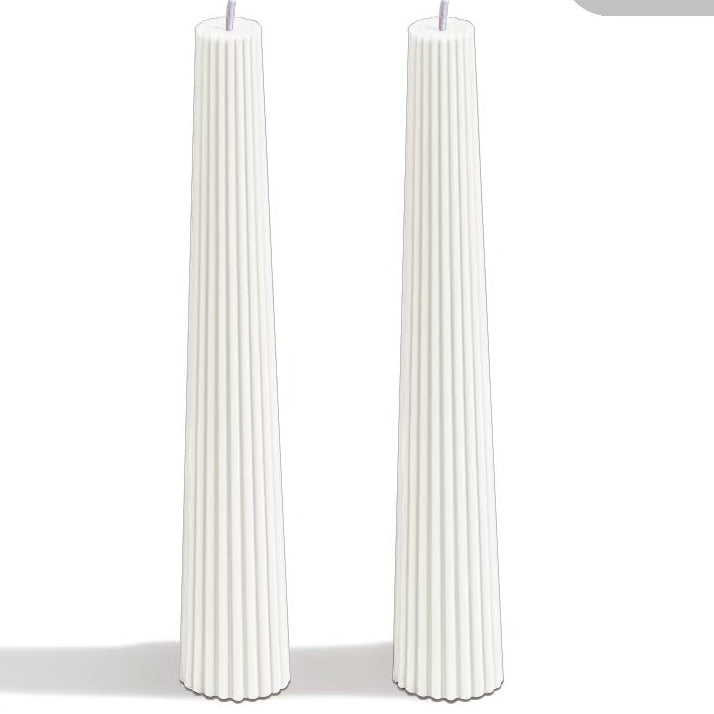 Long Tapered Candle – Set of 2