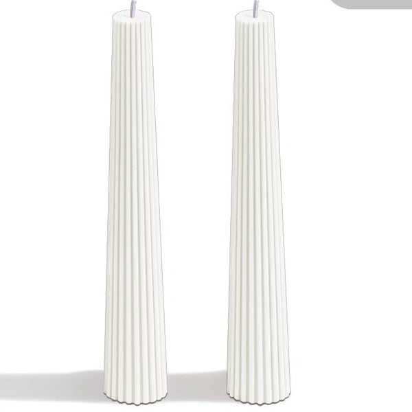 Long Tapered Candle – Set of 2